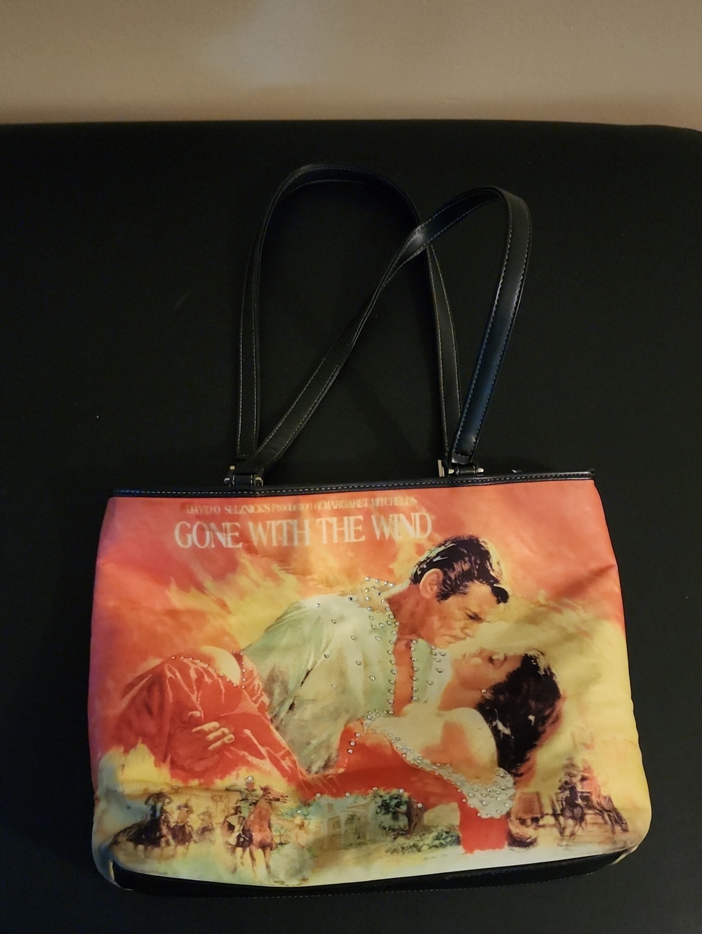 Gone With The Wind Graphic Tote Bag - Multi-Color